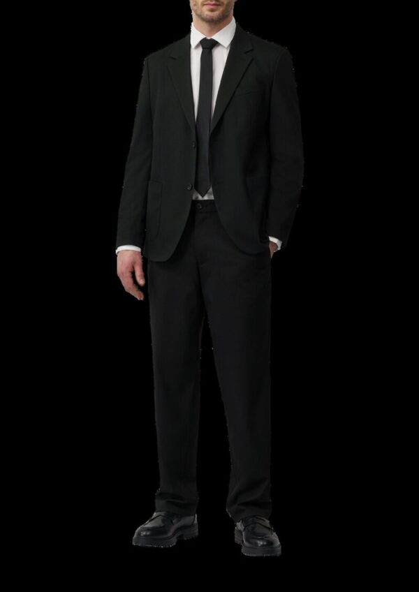 s.O NOW: Anzughose aus Stretch-Material mit Wide Leg