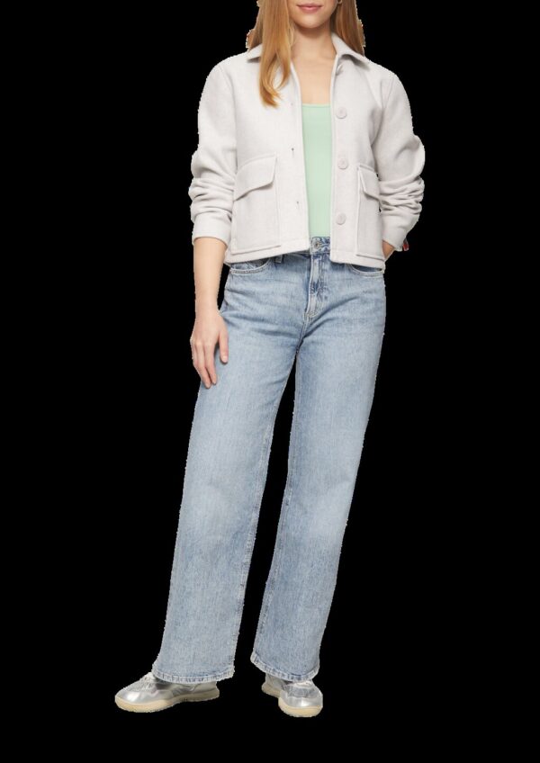 Top aus Baumwollersey