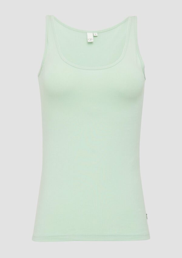 Top aus Baumwollersey