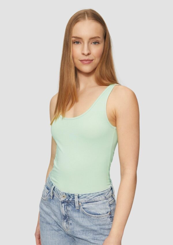 Top aus Baumwollersey