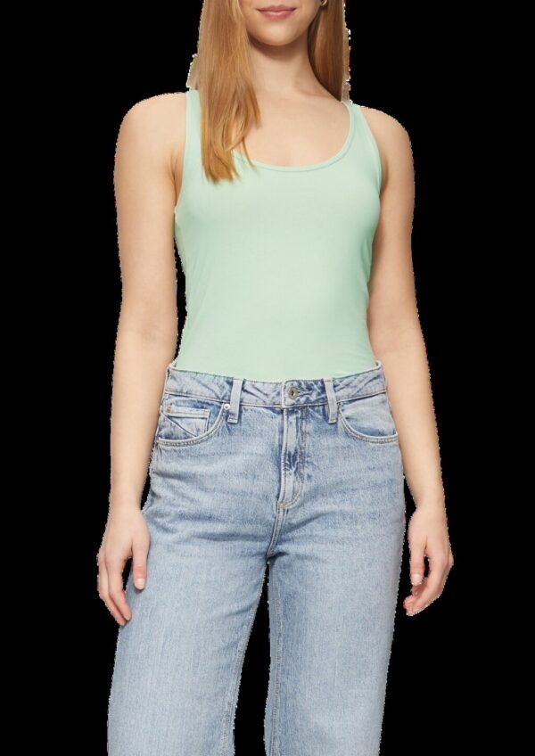 Top aus Baumwollersey