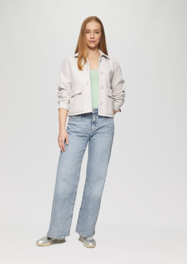 Top aus Baumwollersey