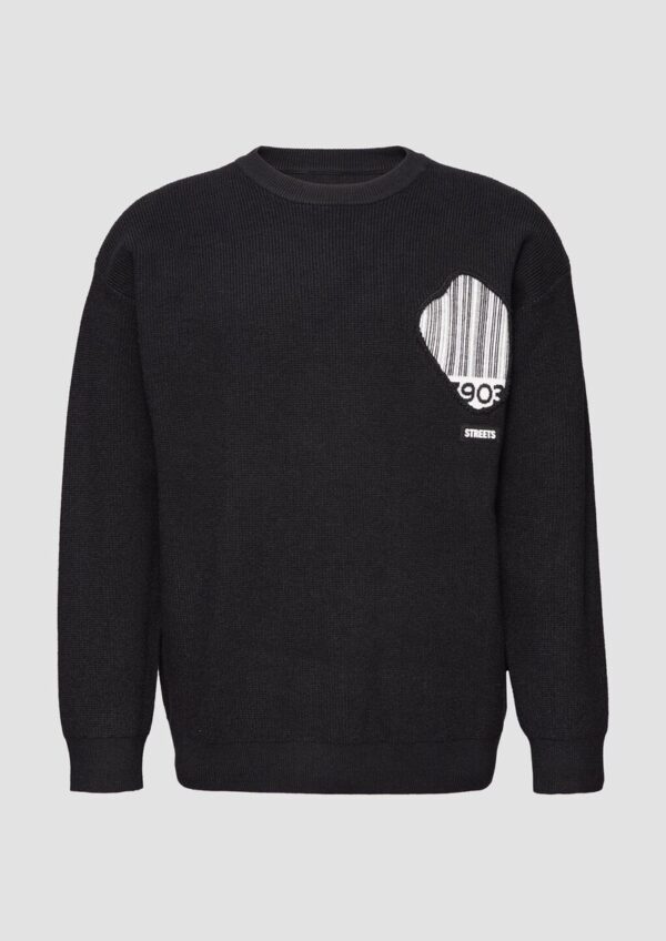 STREETS Kapsel Strickpullover mit Applikation