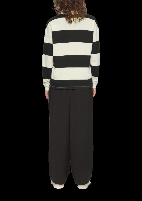 Poloshirt im Loose Fit mit Blockstreifen