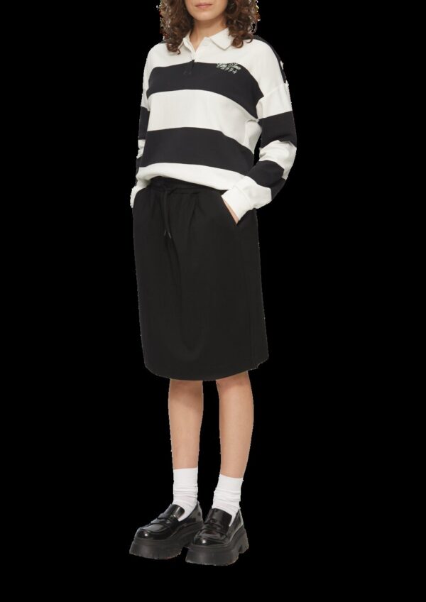 Rock aus elastischem Interlockjersey