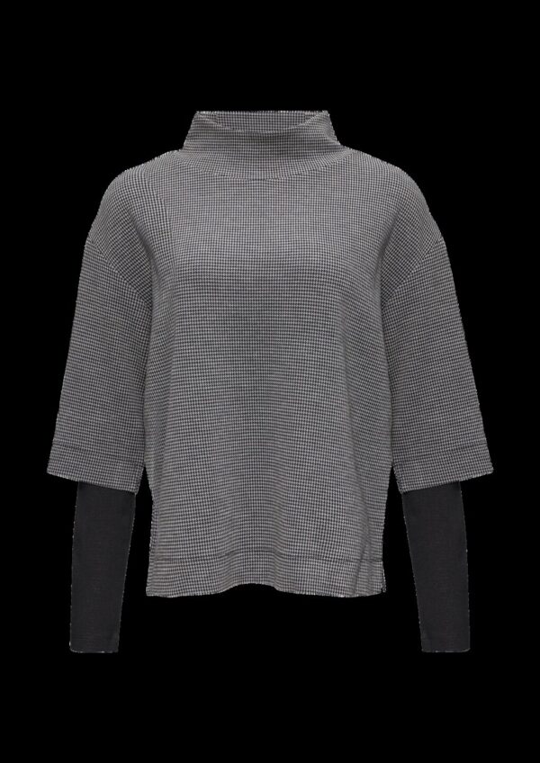 Relaxtes Sweatshirt im Layering-Look