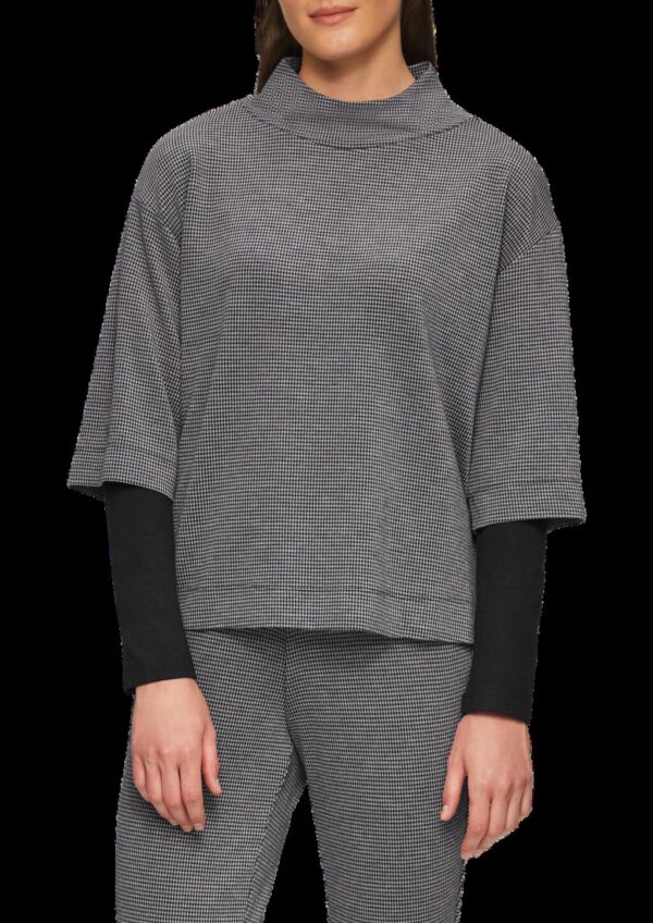 Relaxtes Sweatshirt im Layering-Look