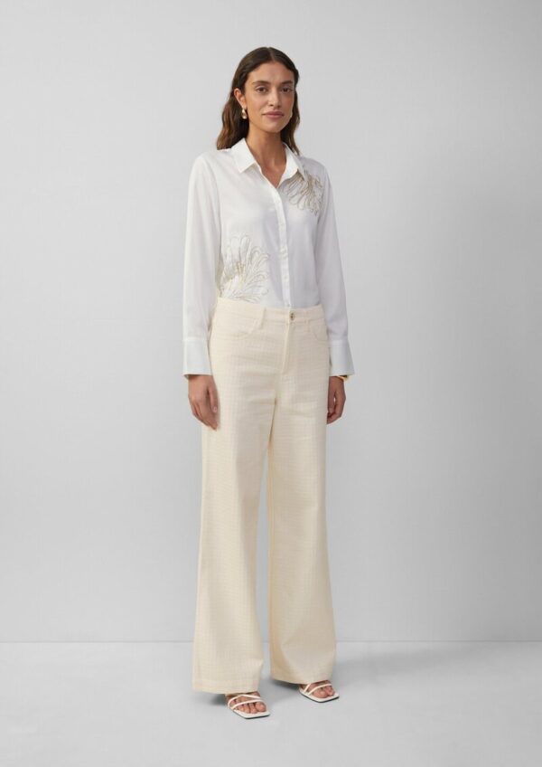 Jeans Suri / Regular Fit / High Rise / Wide Leg / Strukturmuster