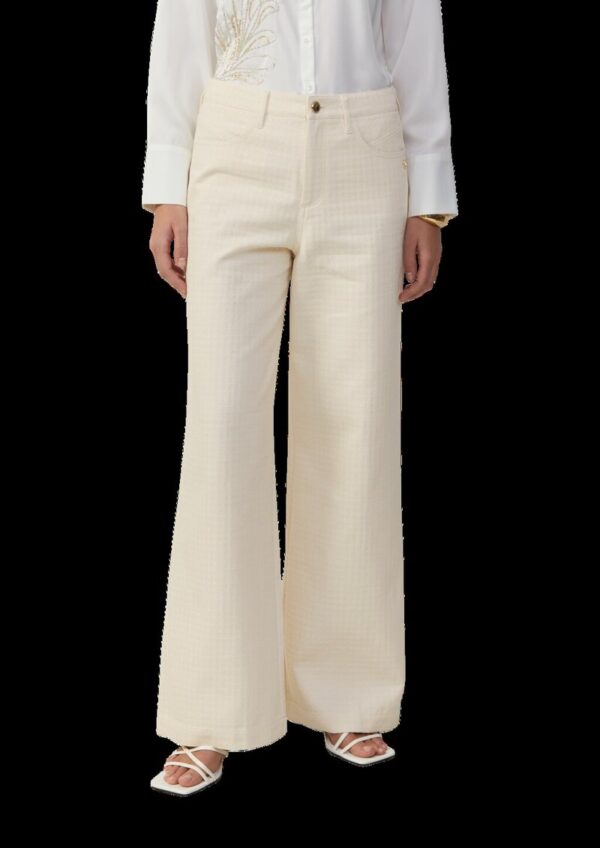 Jeans Suri / Regular Fit / High Rise / Wide Leg / Strukturmuster