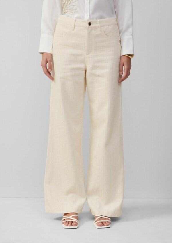 Jeans Suri / Regular Fit / High Rise / Wide Leg / Strukturmuster