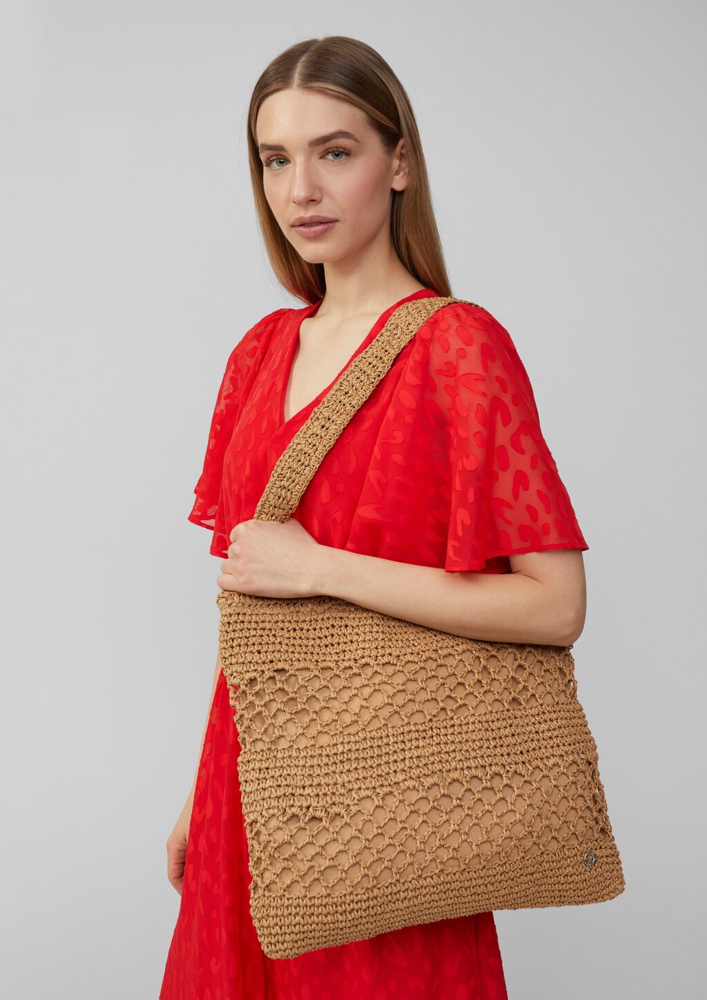 Shopper aus Raffia
