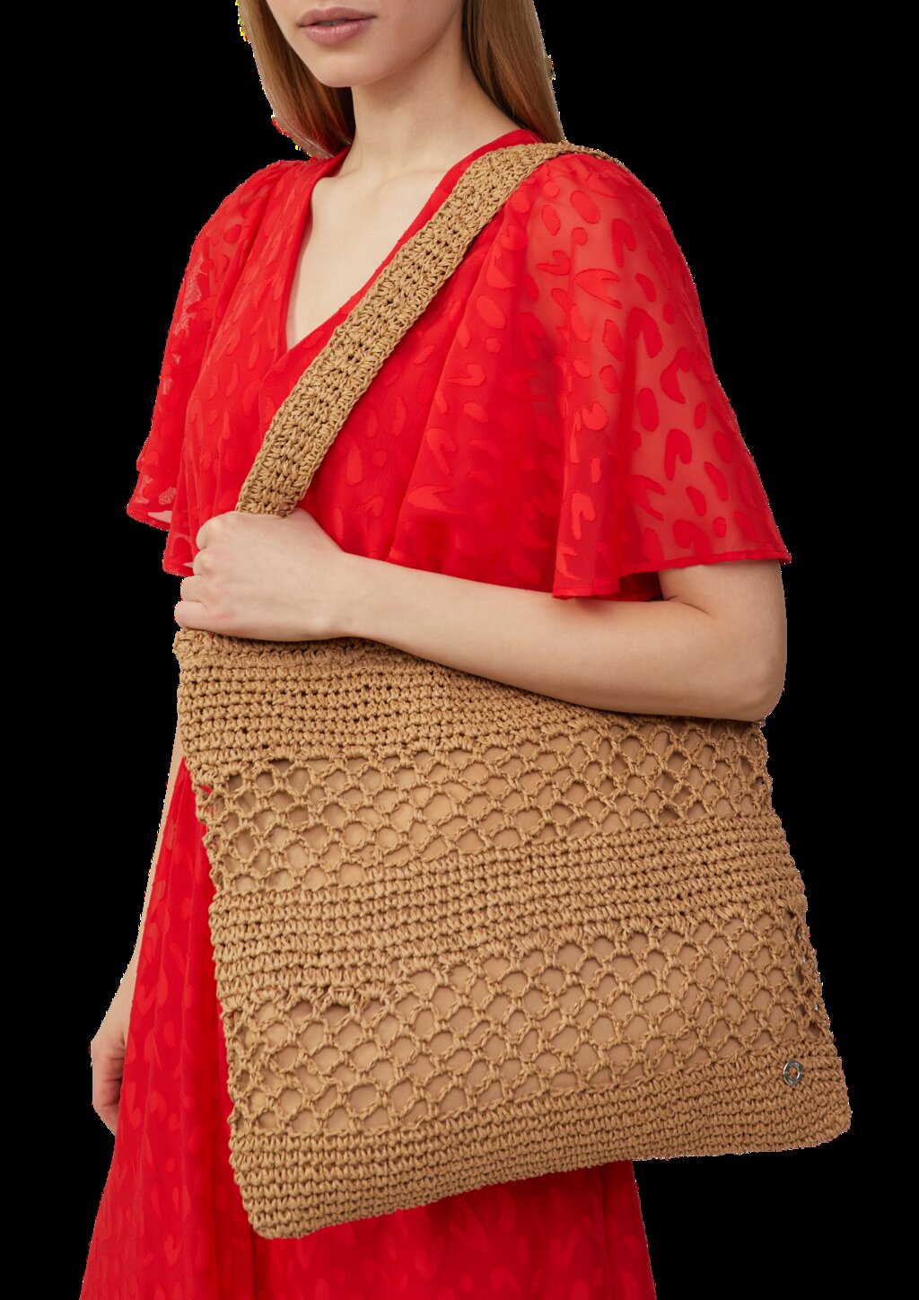 Shopper aus Raffia