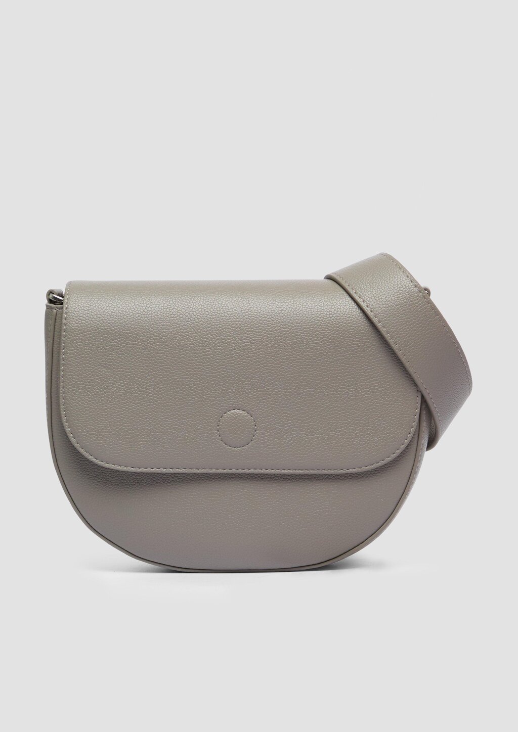 Crossbody-Bag mit Logo-Detail und Überschlag mit Magnetknopf