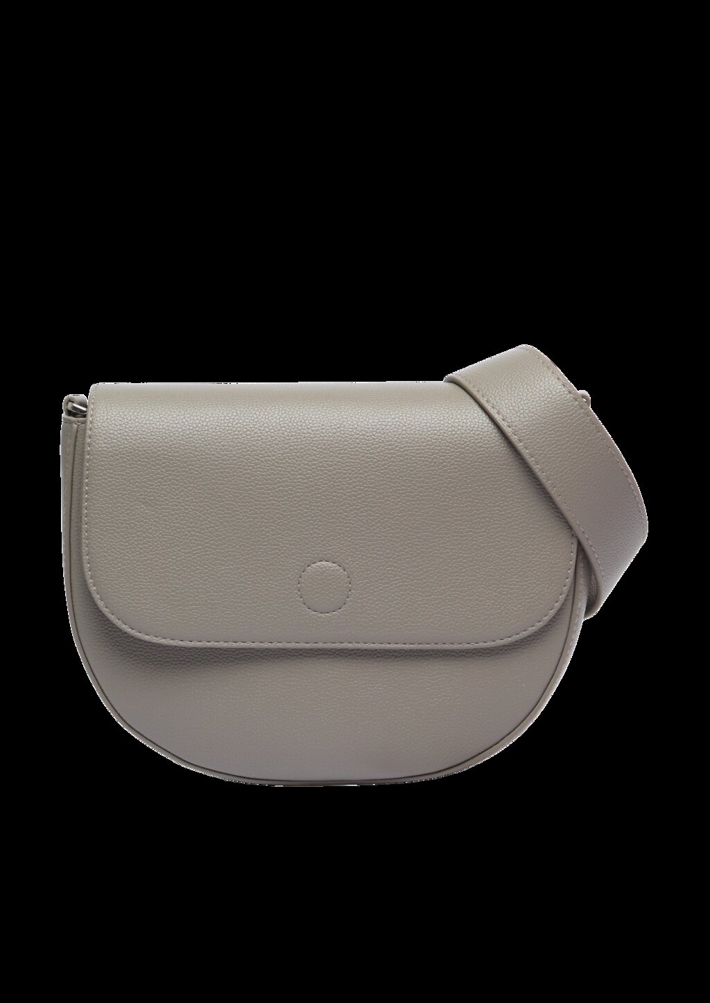 Crossbody-Bag mit Logo-Detail und Überschlag mit Magnetknopf