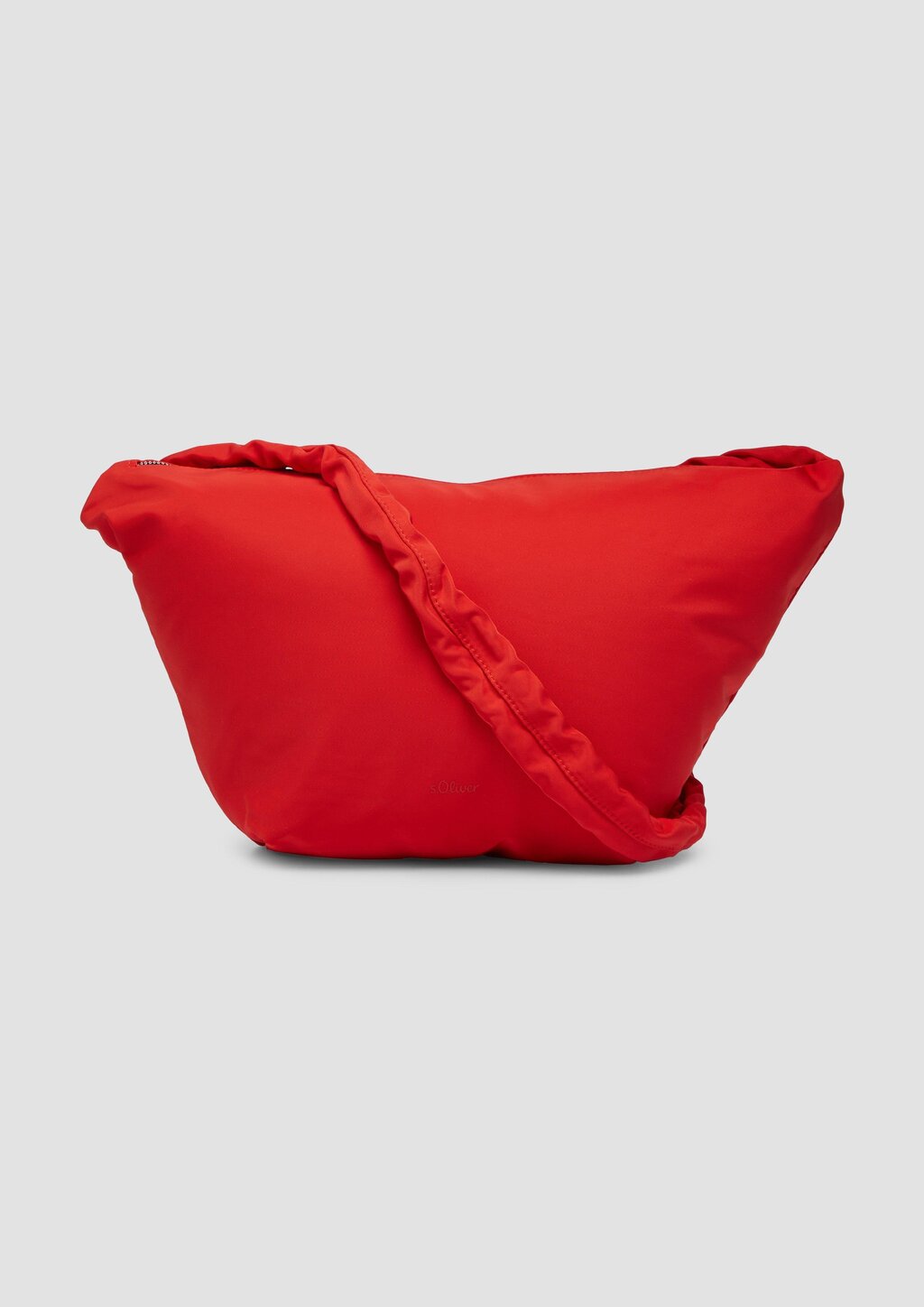 Crossbody-Bag mit gerafftem Schultergurt