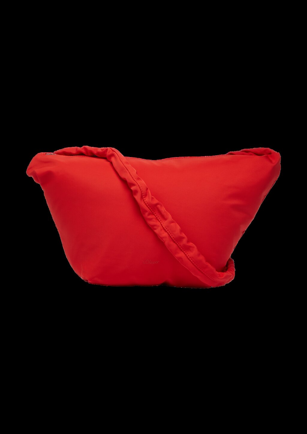 Crossbody-Bag mit gerafftem Schultergurt