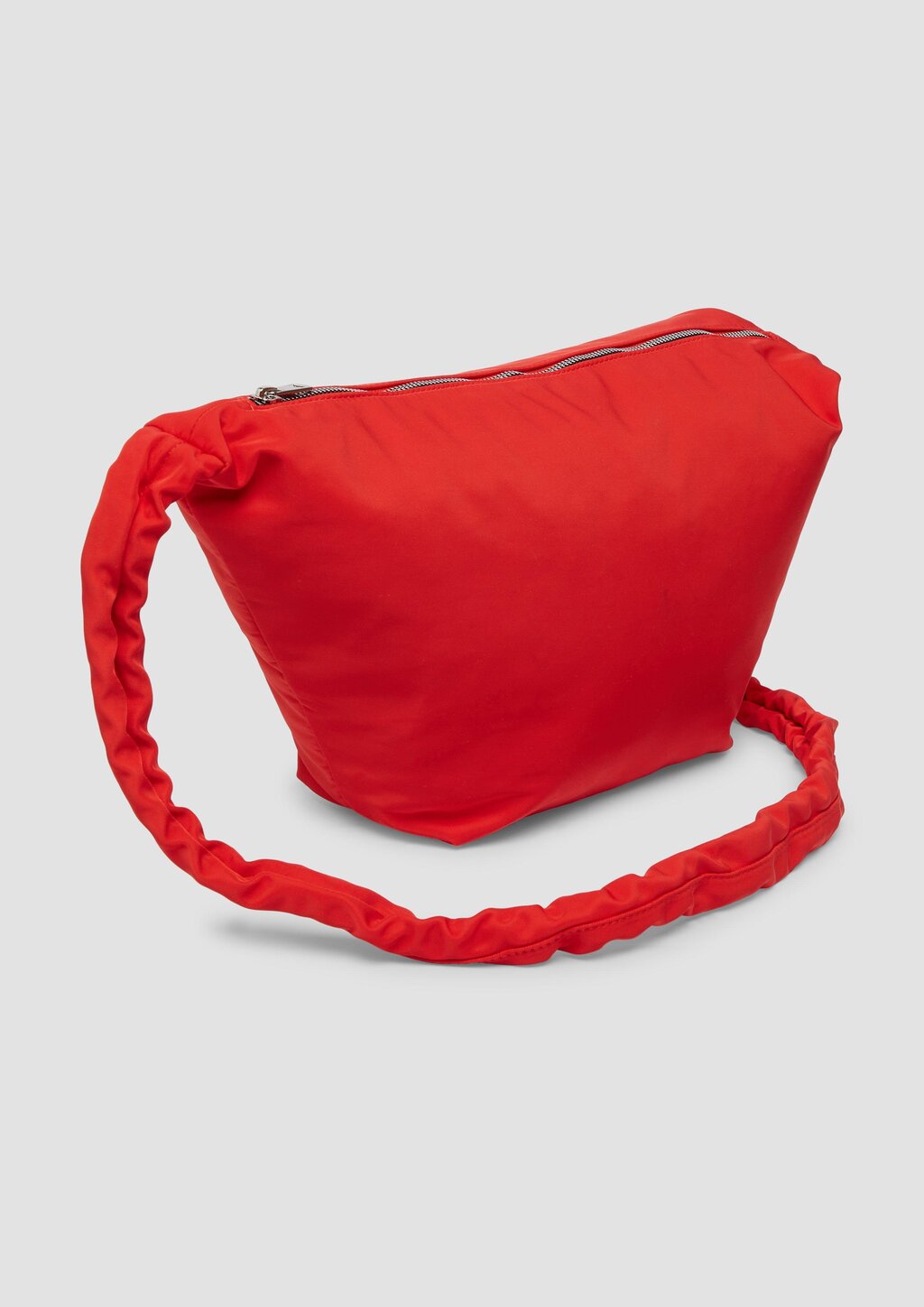 Crossbody-Bag mit gerafftem Schultergurt