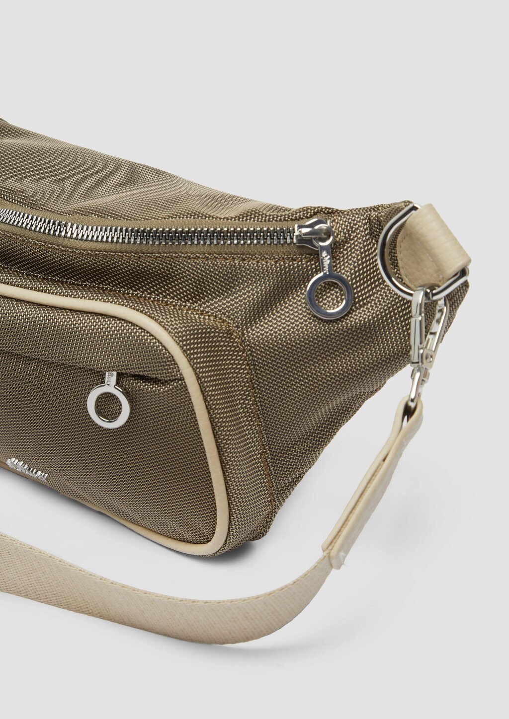 Bauchtasche aus Nylon mit Logo und abnehmbaren Trägern