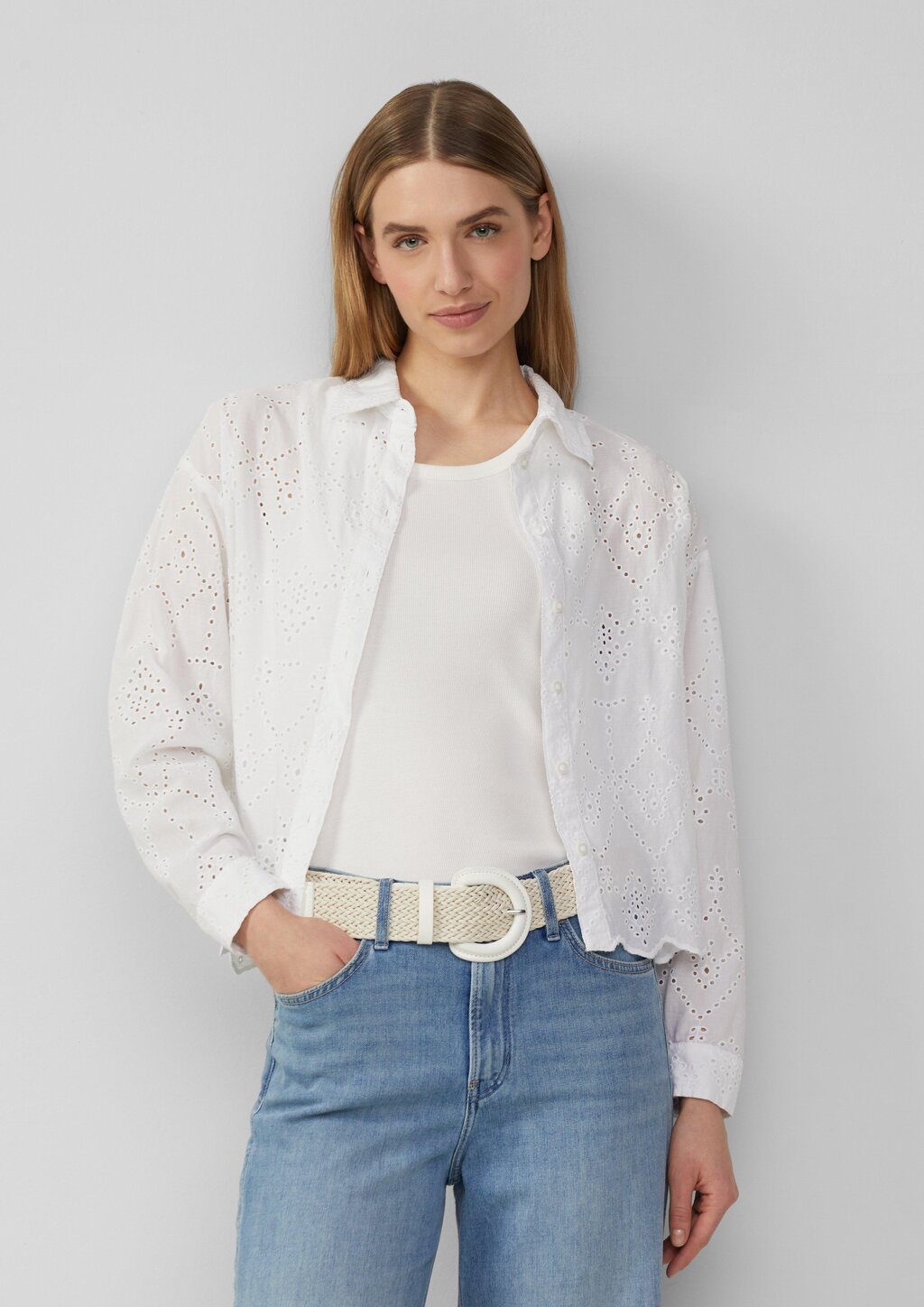 Geflochtener Gürtel mit Dornschließe