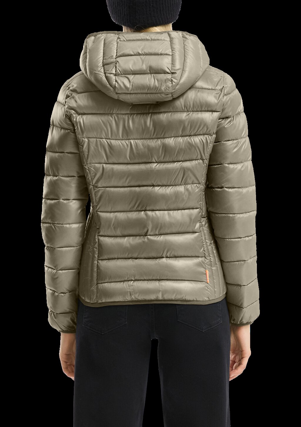 Leicht wattierte Steppjacke mit Kapuze