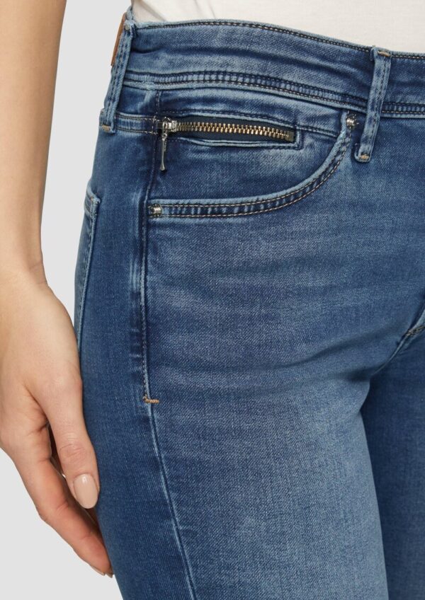 Jeans Betsy / Regular Fit / Mid Rise / Slim Leg