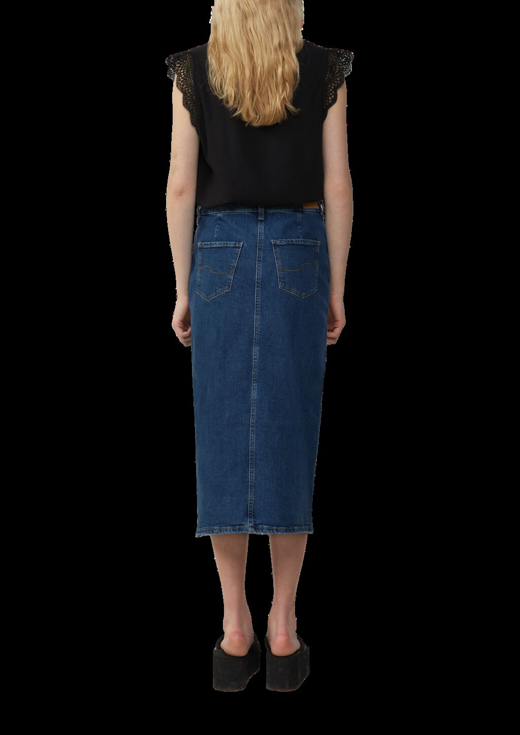 Locker geschnittenes Blusentop aus Viskose