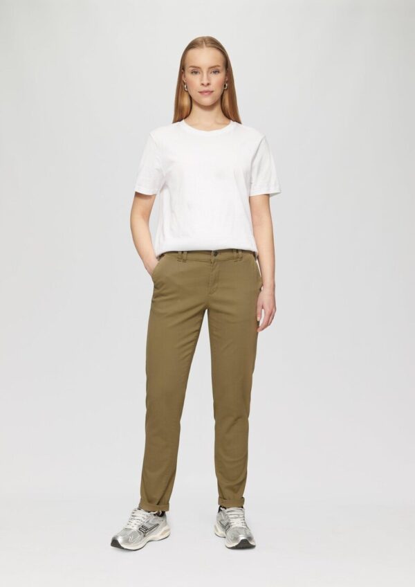 Chino aus Baumwollstretch