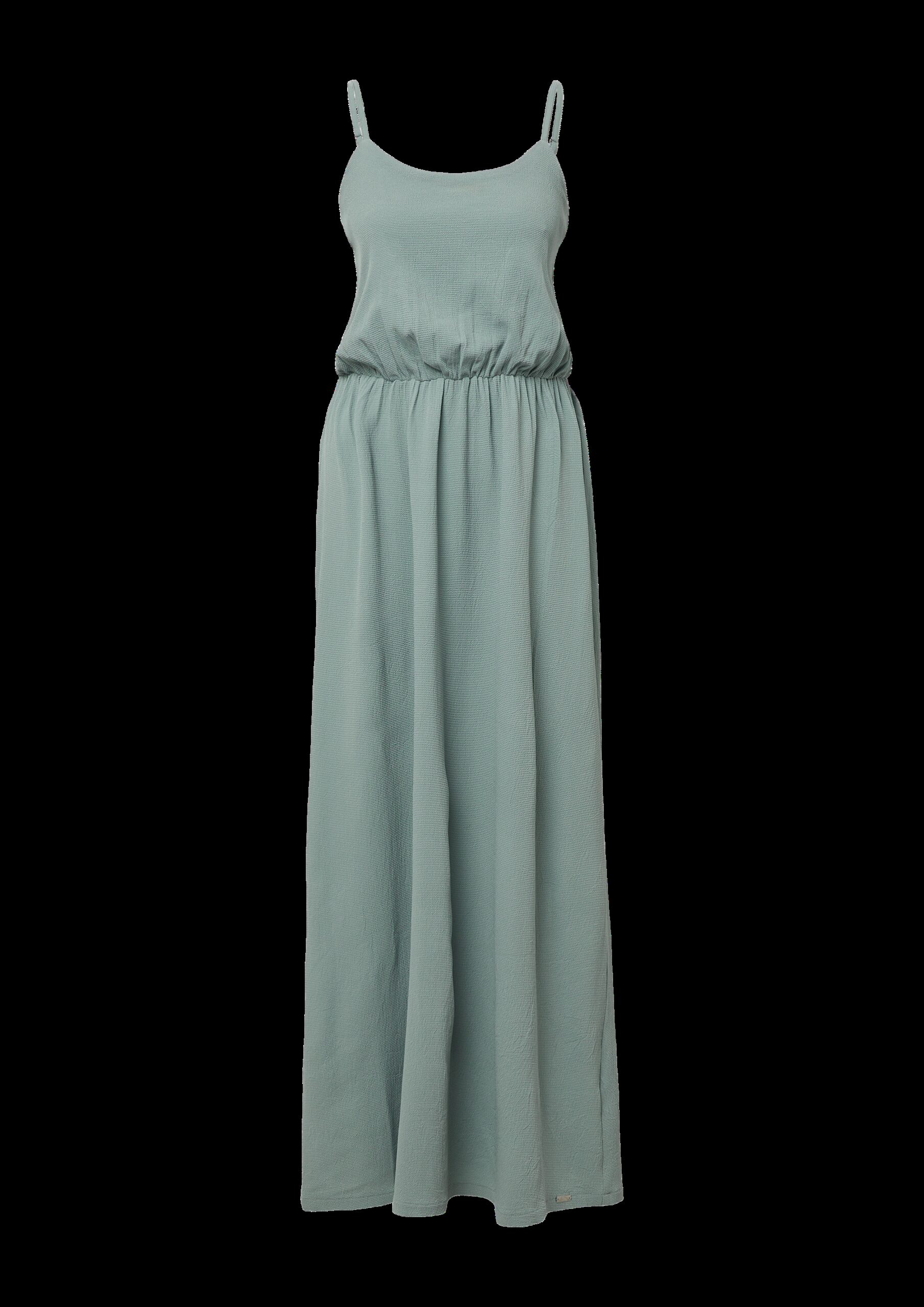 Langes Kleid mit Spaghettiträgern