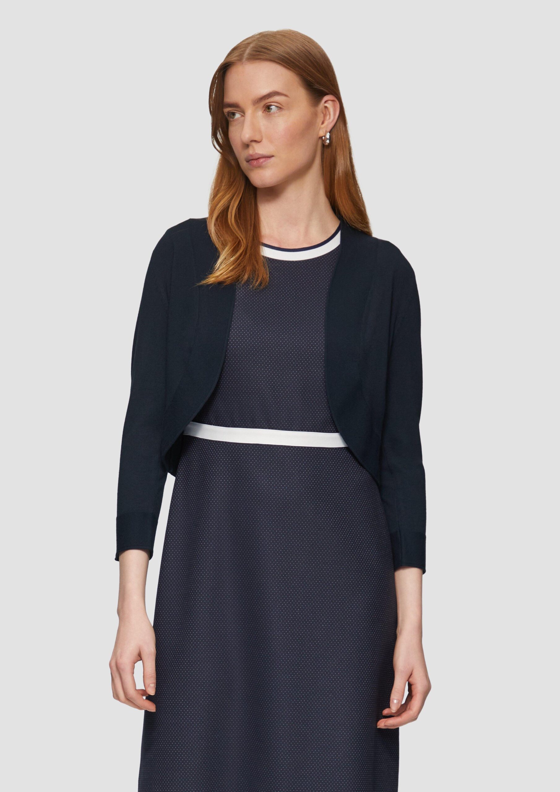 Bolero mit 3/4-Ärmeln