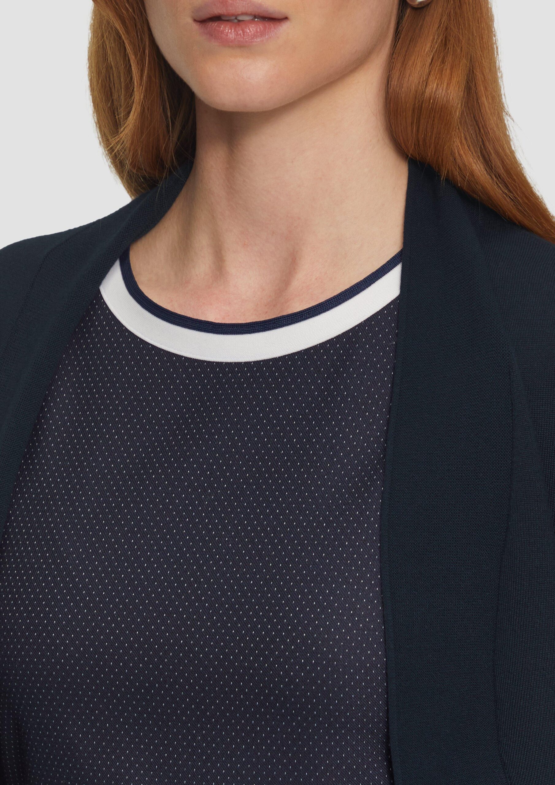 Bolero mit 3/4-Ärmeln