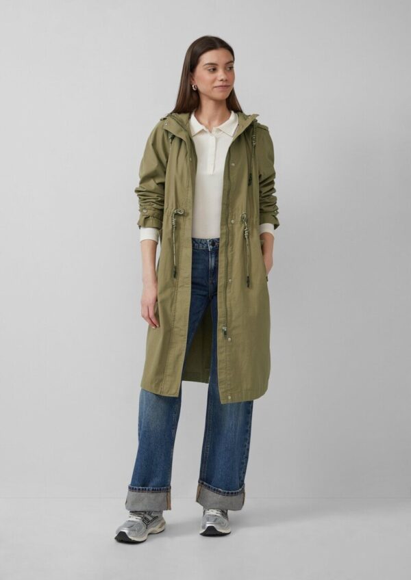 Jeans Catie / Slim Fit / Mid Rise/ Wide Leg / mit Umschlag