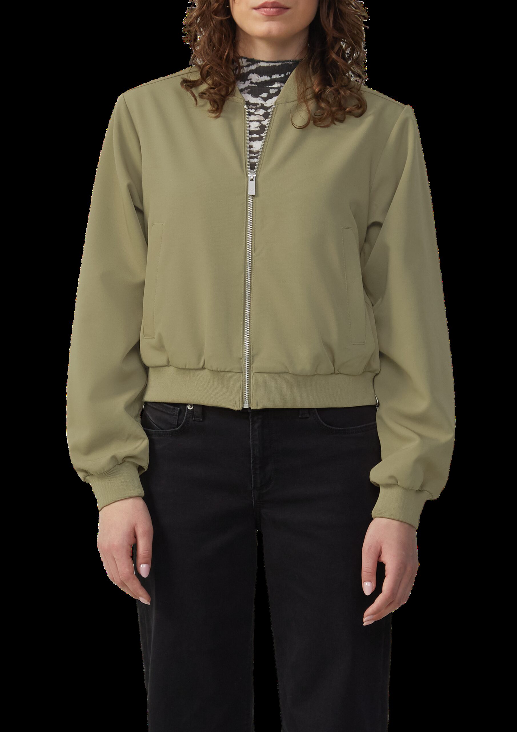 Blouson mit Stehkragen