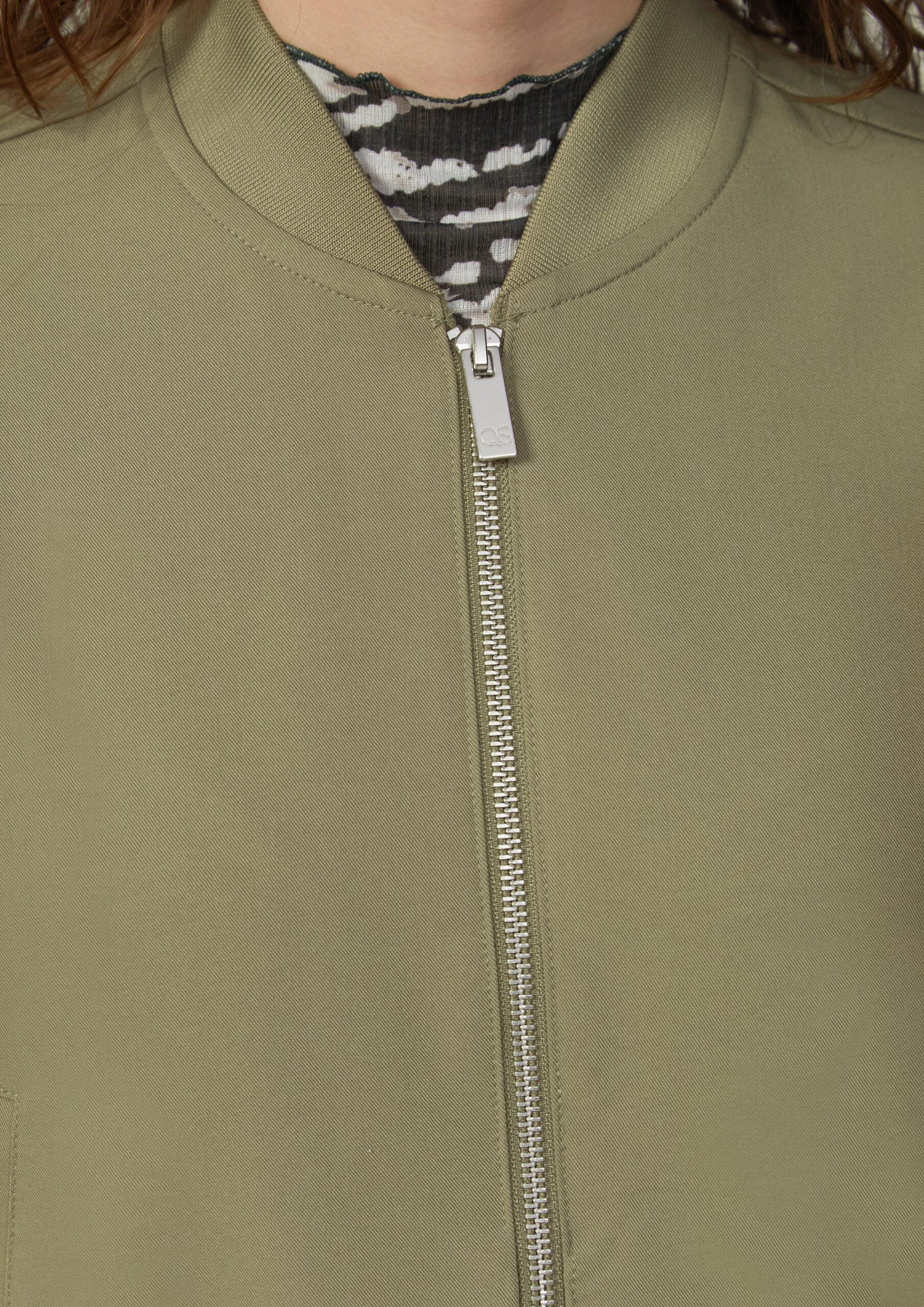 Blouson mit Stehkragen