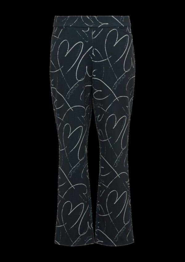 Ausgestellte Culotte mit Herz-Print