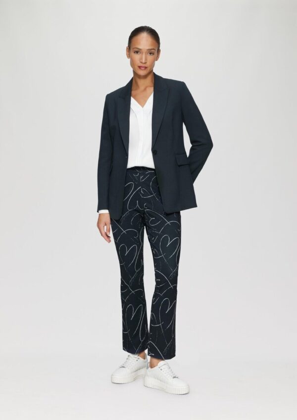 Ausgestellte Culotte mit Herz-Print