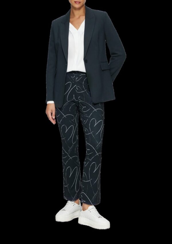 Ausgestellte Culotte mit Herz-Print