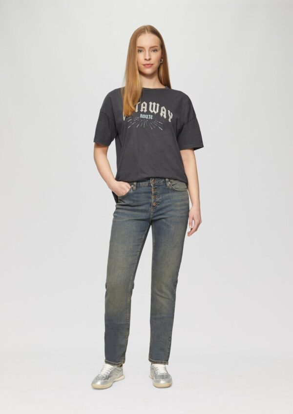 Jeans Catie / Slim Fit / Mid Rise / Slim Leg / Knopfleiste