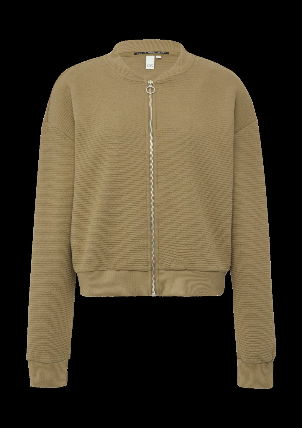 Sweatjacke im Blouson-Style