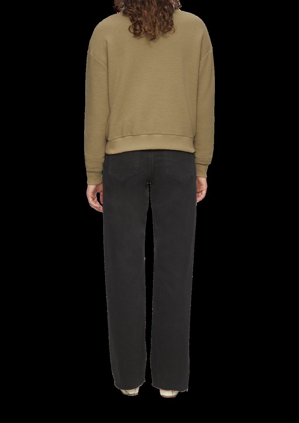 Sweatjacke im Blouson-Style