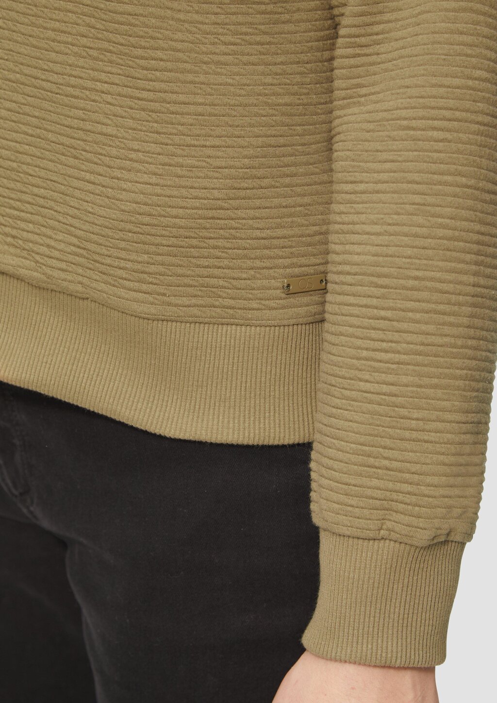 Sweatjacke im Blouson-Style