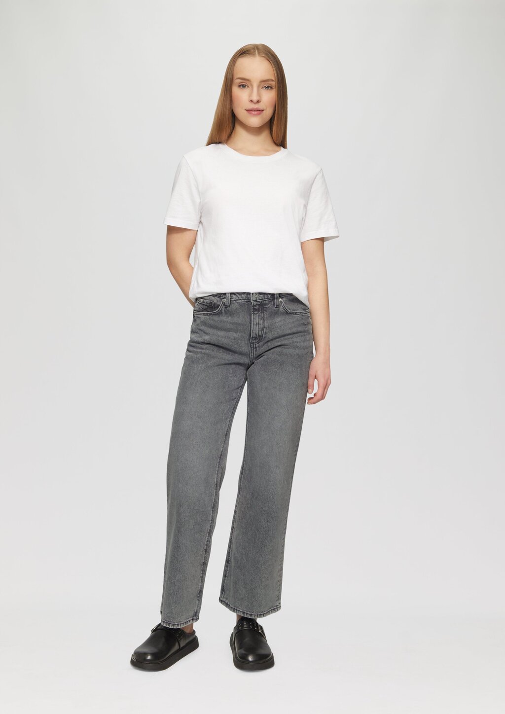 Jeans Catie / Slim Fit / High Rise / Wide Leg