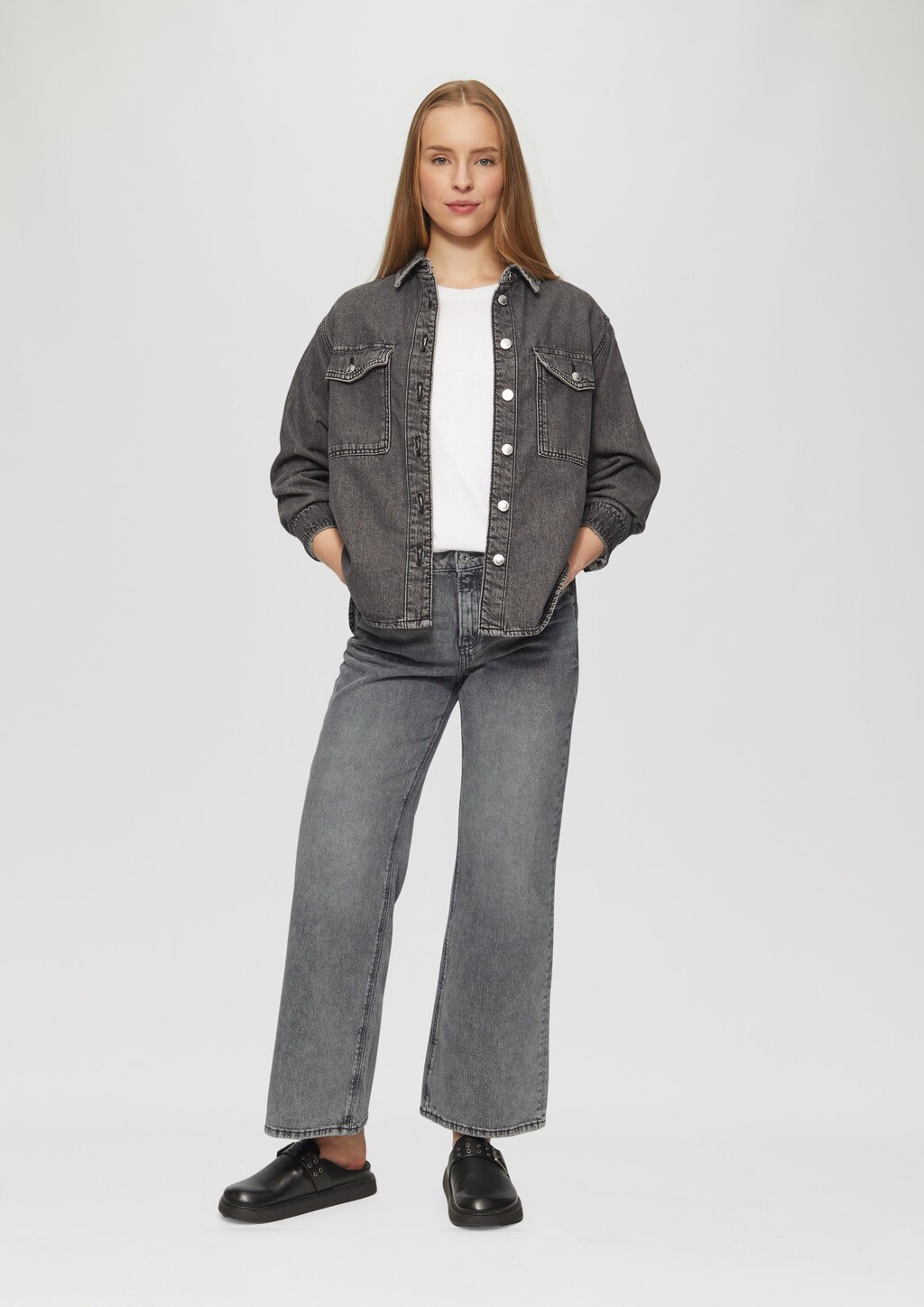 Jeans Catie / Slim Fit / High Rise / Wide Leg