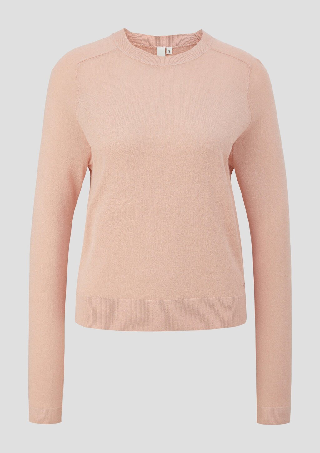 Feinstrickpullover in Glitzeroptik