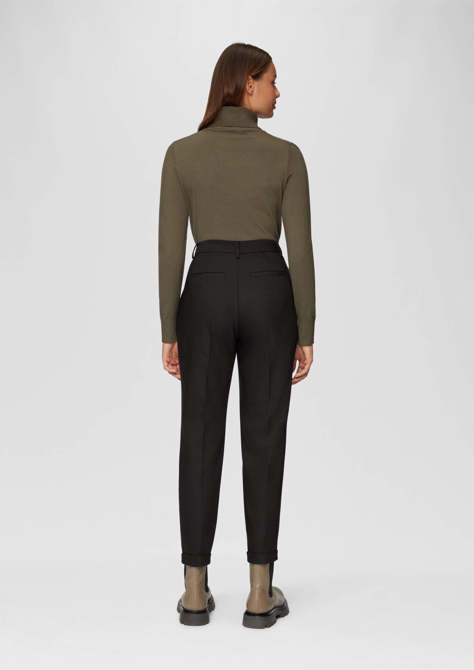 Schmal geschnittene Cigarette Pants