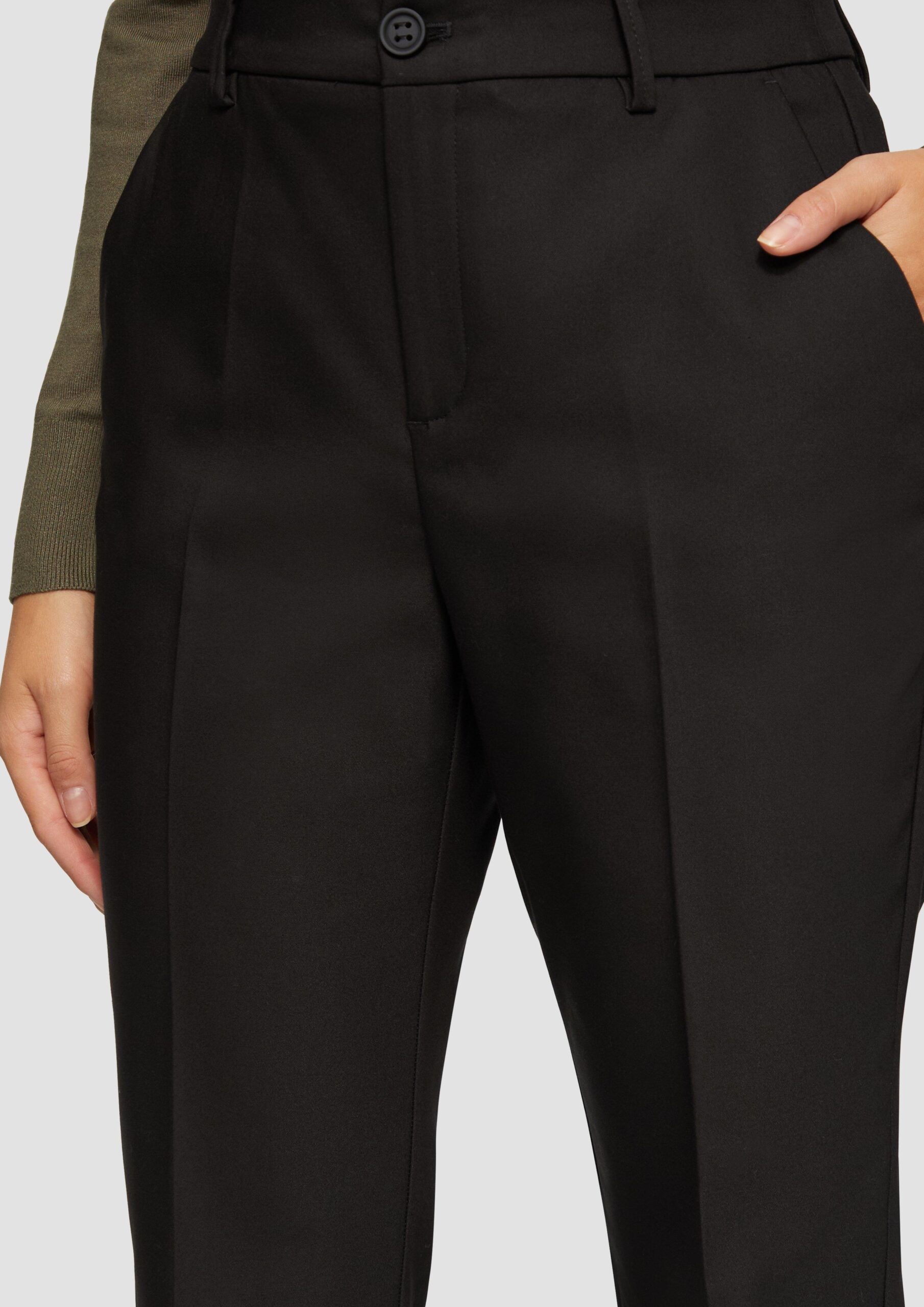 Schmal geschnittene Cigarette Pants