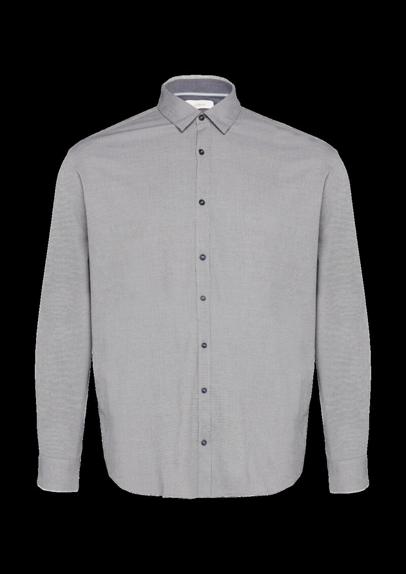 Strukturiertes Hemd aus Seersucker