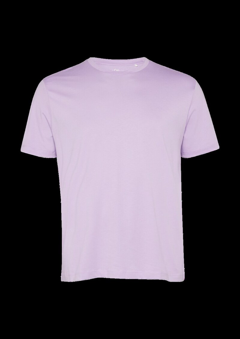 Baumwoll-T-Shirt mit kleinem Logo-Detail