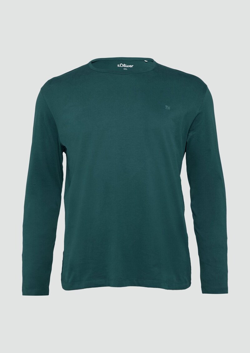 Softes Longsleeve aus Jersey mit Logo-Detail