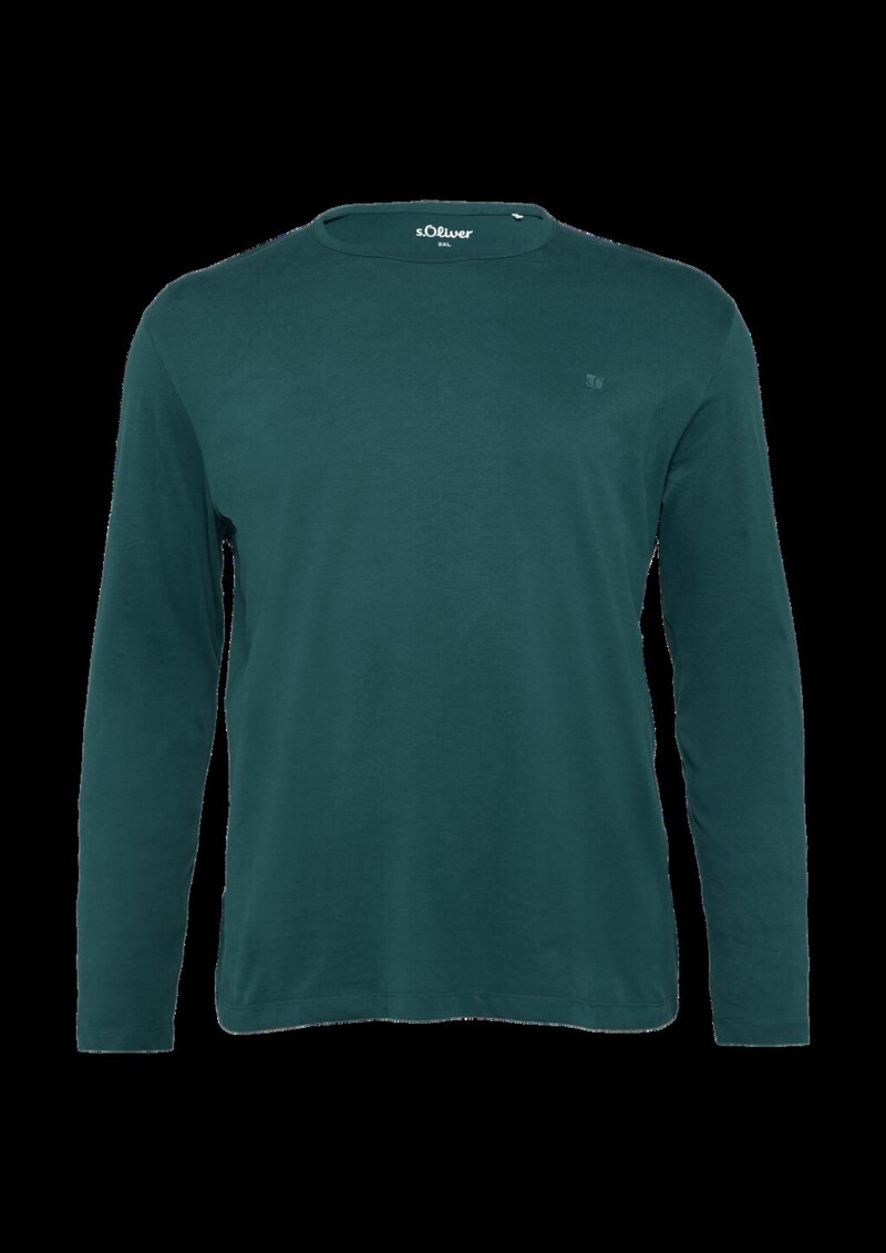 Softes Longsleeve aus Jersey mit Logo-Detail