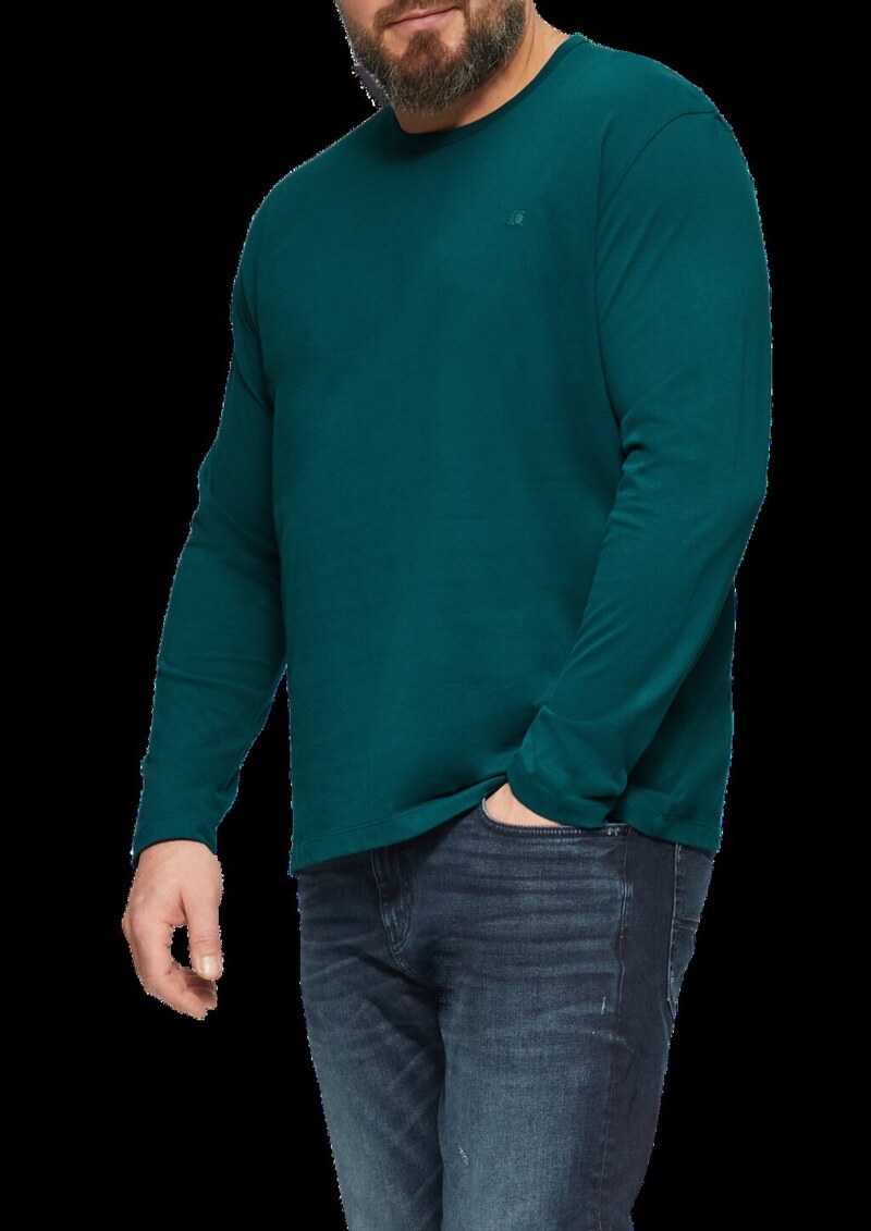 Softes Longsleeve aus Jersey mit Logo-Detail